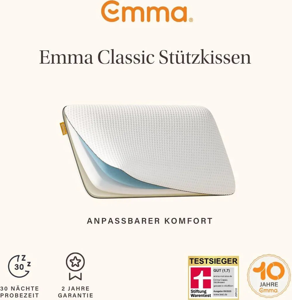 Emma Matratze Classic Stützkissen 80x40cm (EPWAF040080RSB)