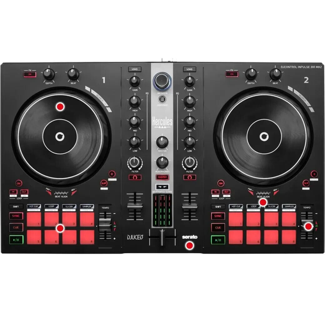 Hercules DJControl Inpulse 300 MK2 2-Deck DJ-Controller