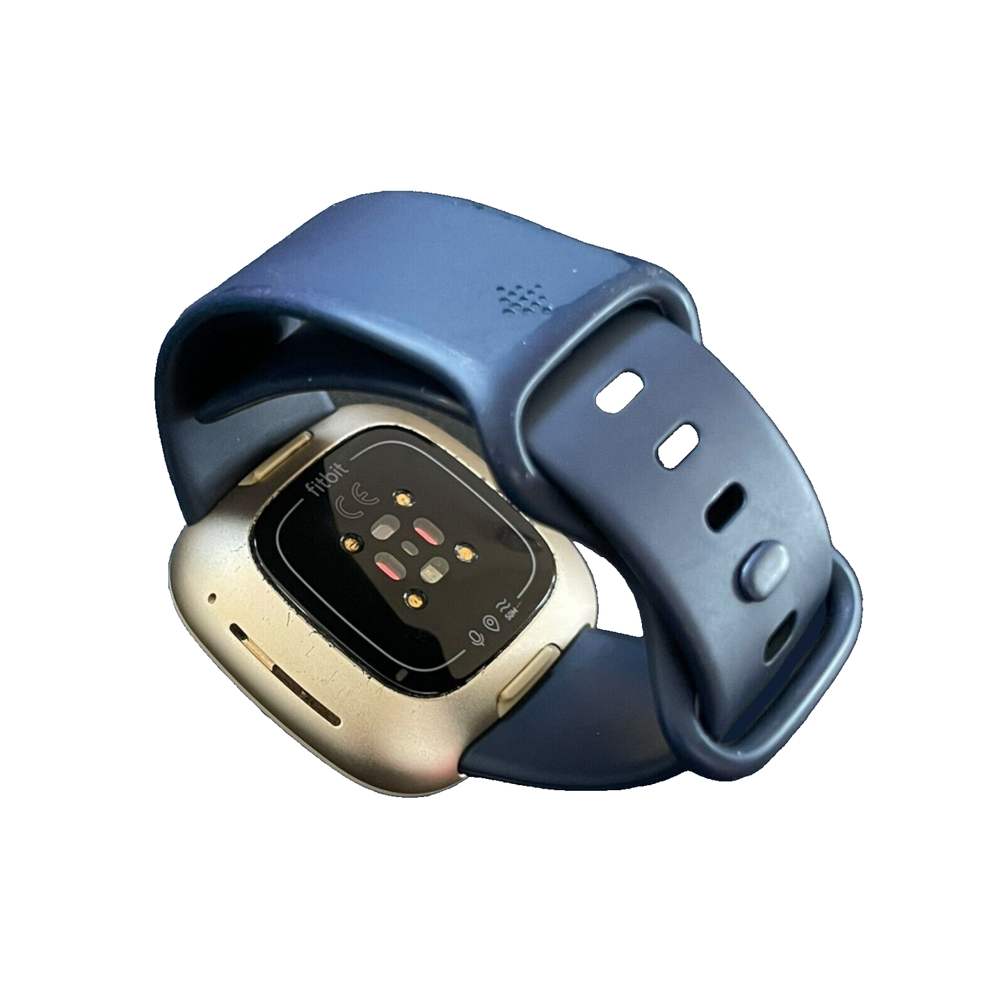 Fitbit Versa 3, 41mm Midnight & Soft gold Smartwatch G3 ,