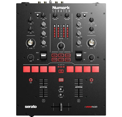 Numark Scratch 2-Kanal Battle-Mixer Serato DJ Pro Lizenz Crossfader Performance