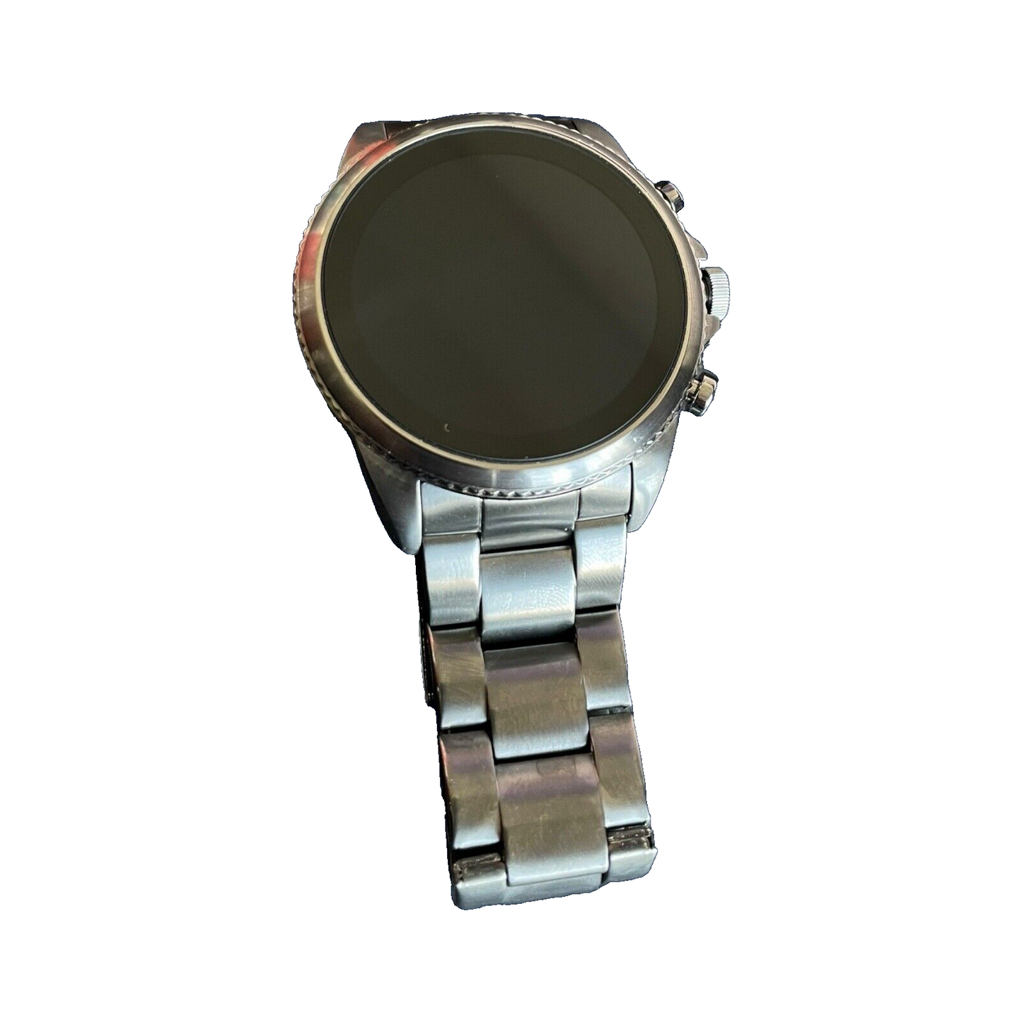 Fossile Gen 6 Smartwatch Schwarz/Grau, Edelstahlgehäuse, 44 mm G2