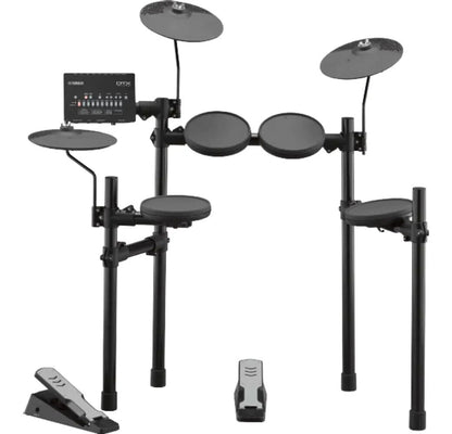 YAMAHA DTX402K Digital Drum Kit (2019) Schwarz E-Drum Set E-Schlagzeug