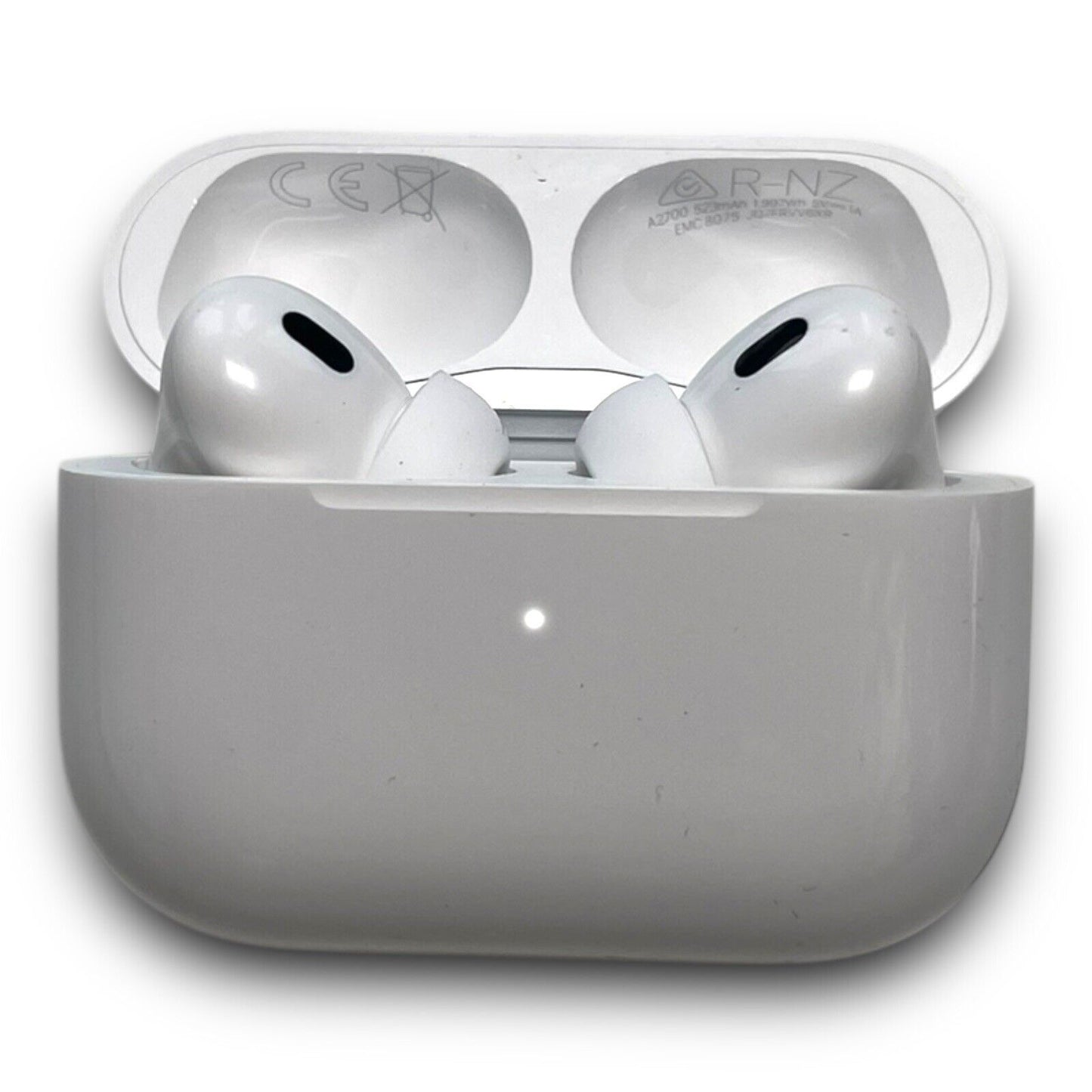 Apple AirPods Pro 2. Generation mit MagSafe Kabellosem Ladecase Weiß TOP ZUSTAND