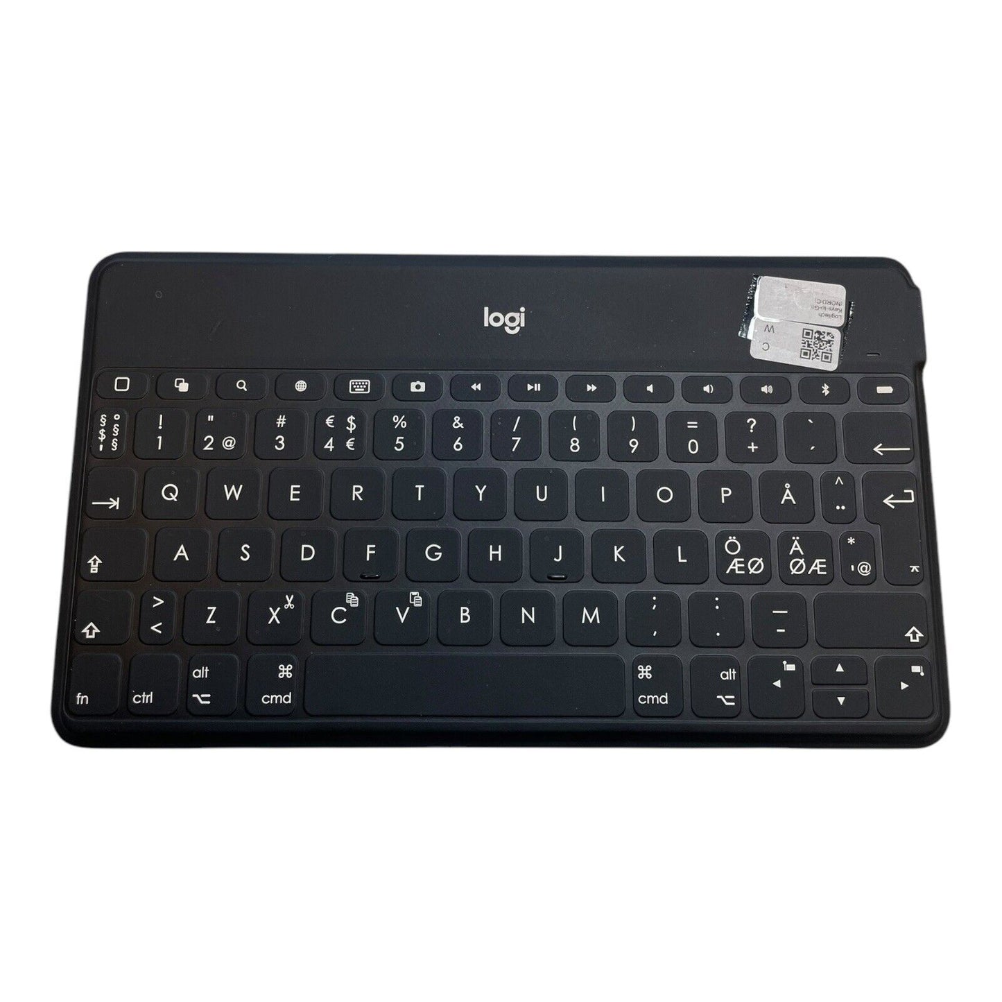 Logitech Keys-to-Go Tastatur Keyboard (NORDiC) Schwarz black