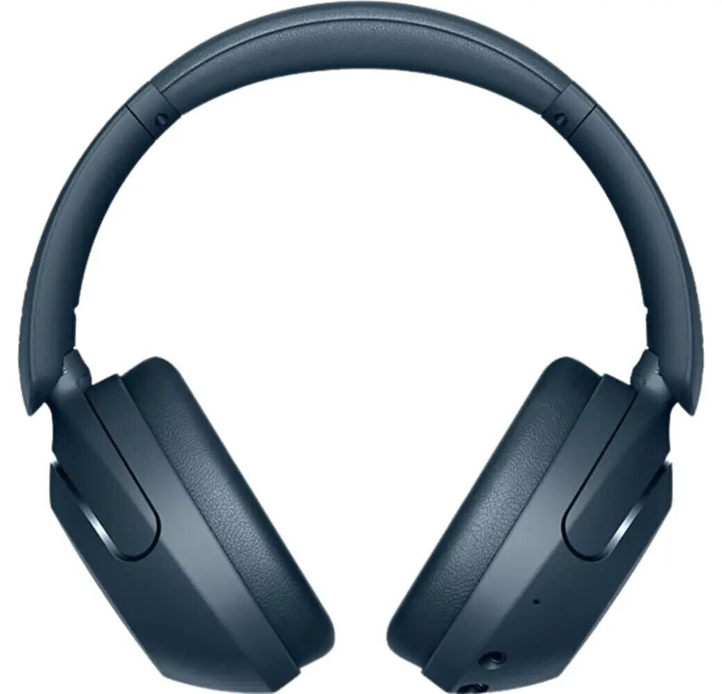 SONY WH-XB910N Noise Cancelling, Over-Ear Kopfhörer Bluetooth Blau, Extra Bass