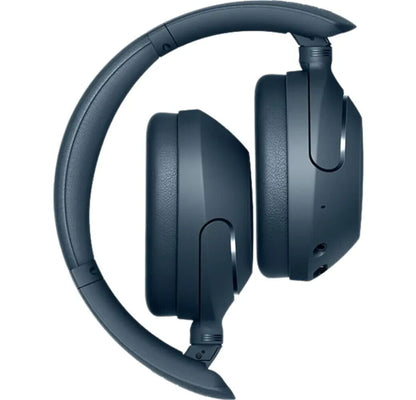 SONY WH-XB910N Noise Cancelling, Over-Ear Kopfhörer Bluetooth Blau, Extra Bass