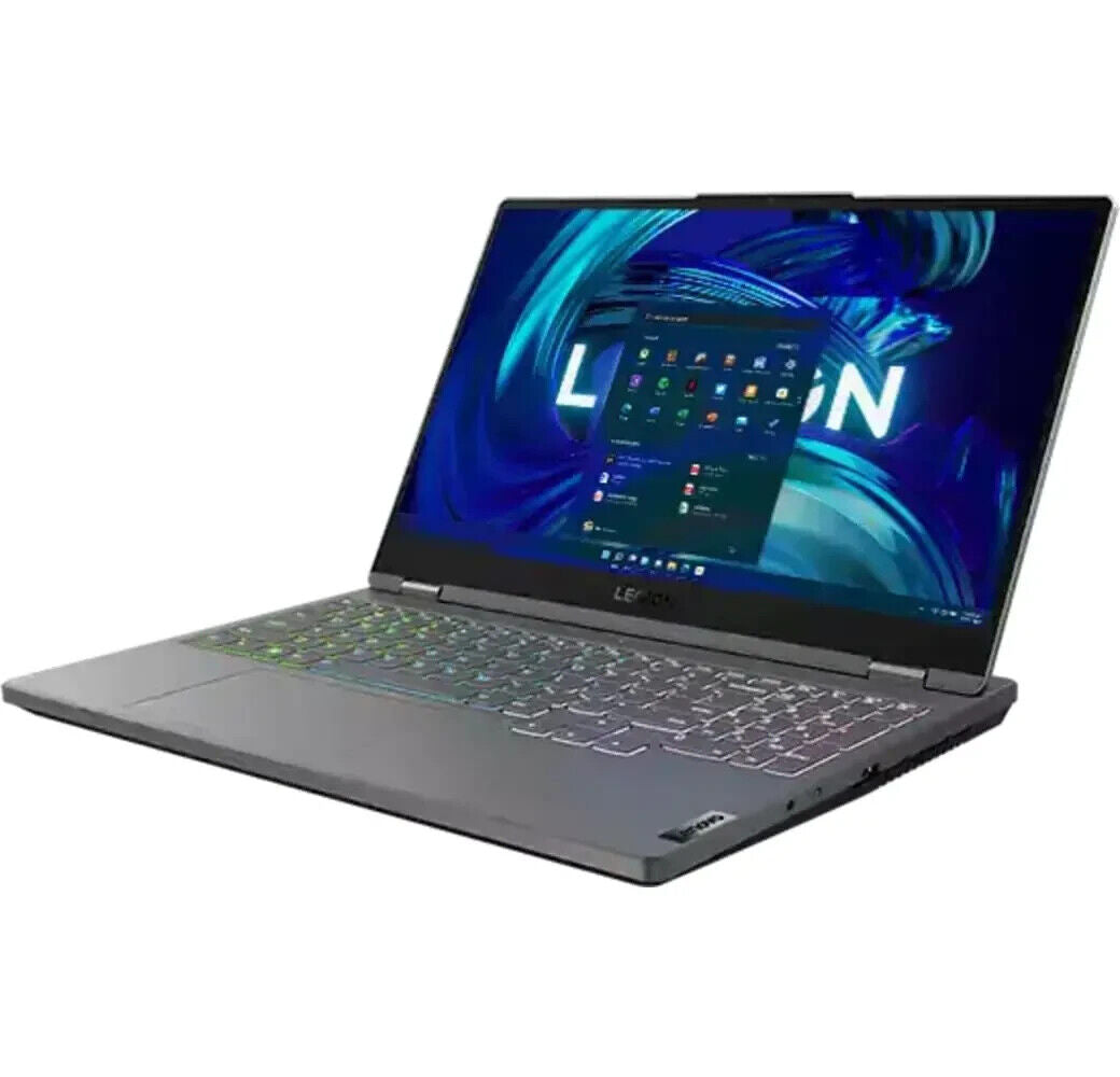 Lenovo Legion 5 Gen 7 - i7 12th Gen, RTX 3060, 16GB, 512GB SSD, 15", QWERTY Grau