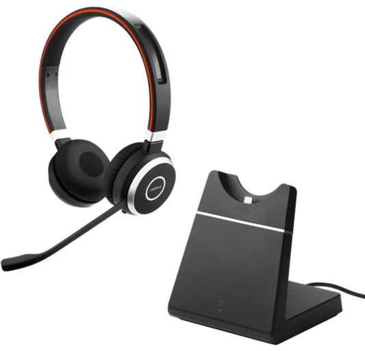 Jabra Evolve 65 MS Stereo Über dem Ohr Drahtlos Headset - Schwarz (6599-823-399)