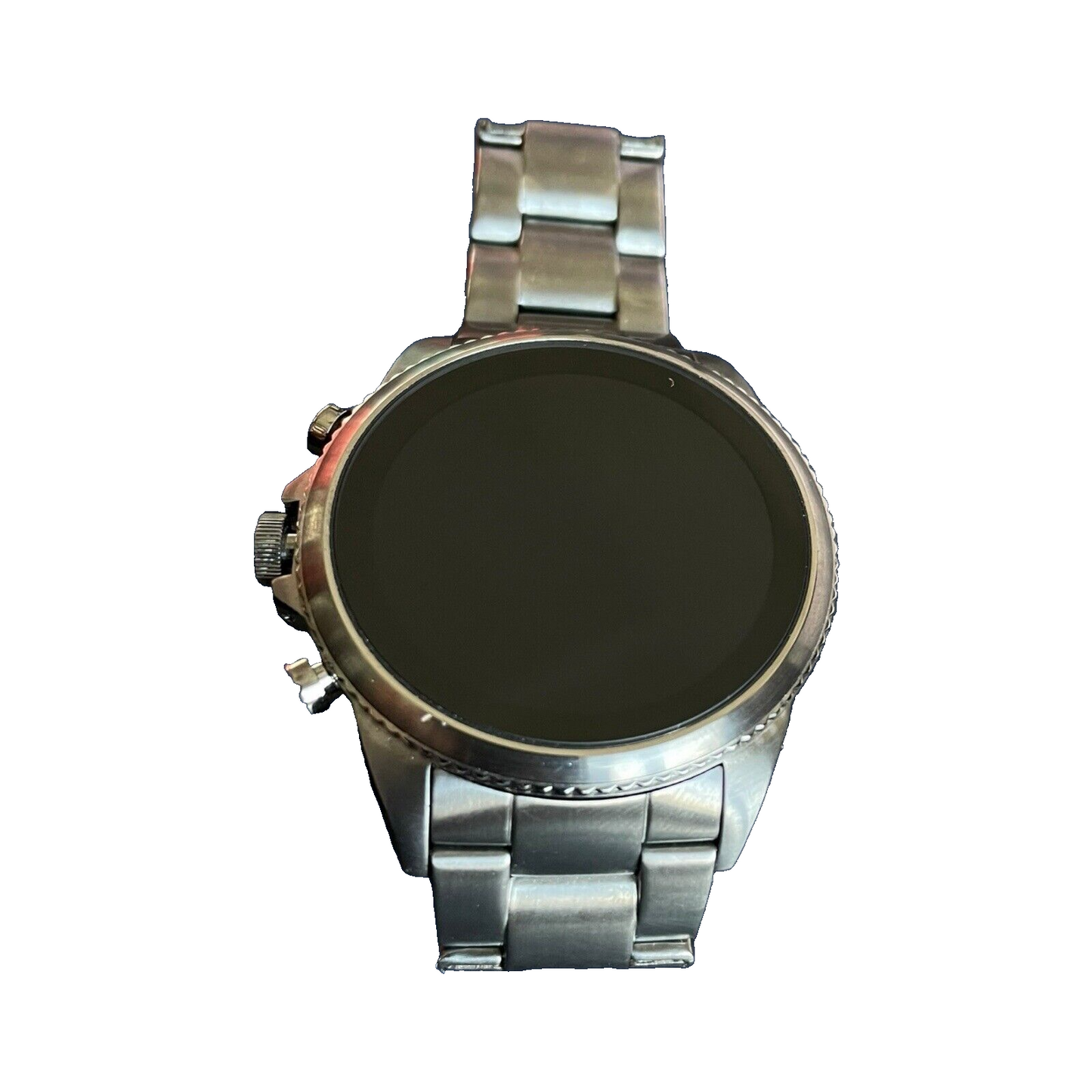 Fossile Gen 6 Smartwatch Schwarz/Grau, Edelstahlgehäuse, 44 mm G2