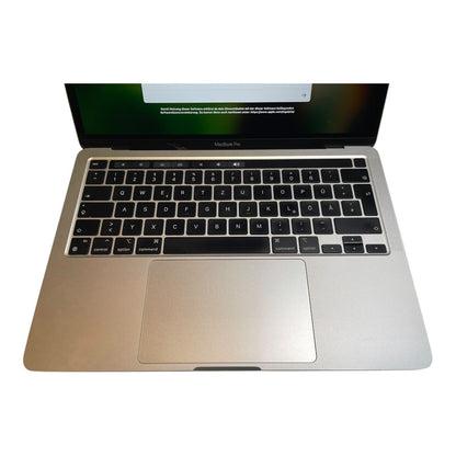 MacBook Pro M1 2020 (13.3" 8GB RAM 256GB SSD) Silber A2338 MYDA2LL/A QWERTZ