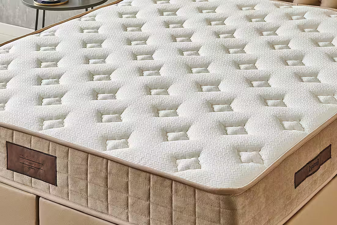 Bonnellfederkernmatratze Majestät Luxus, Boxspringmatratze  160x200 cm (30 cm hoch, H3, wendbar, ergonomisch, atmungsaktiv)