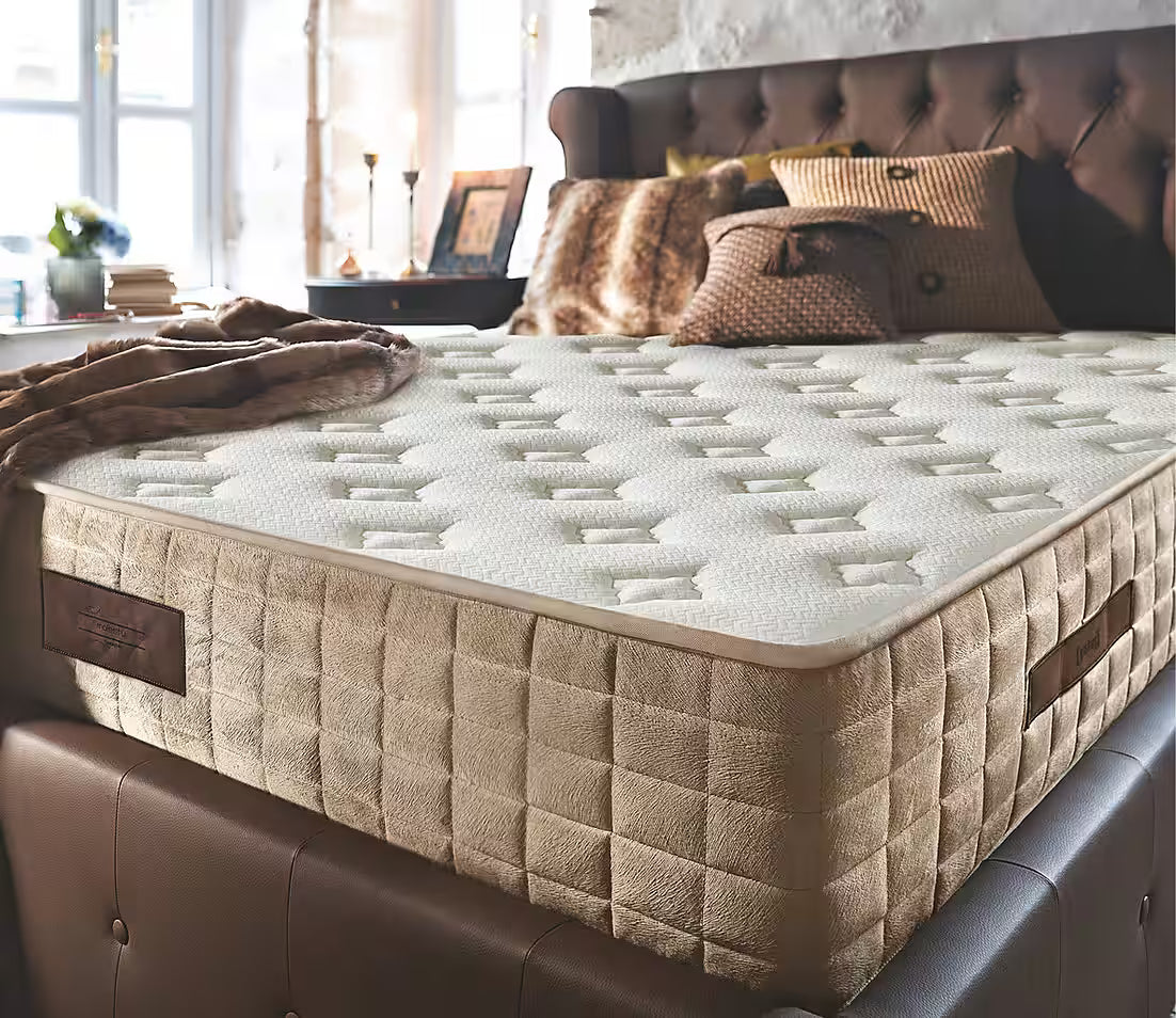 Bonnellfederkernmatratze Majestät Luxus, Boxspringmatratze 180x200 cm (30 cm hoch, H3, wendbar, ergonomisch, atmungsaktiv)
