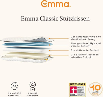Emma Matratze Classic Stützkissen 80x40cm (EPWAF040080RSB)(UPC: 4255762744464)